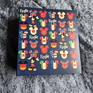 Vintage 1980s Epcot Disney Mickey Mouse Photo Album